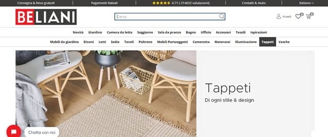 Beliani Beliani tappeto online