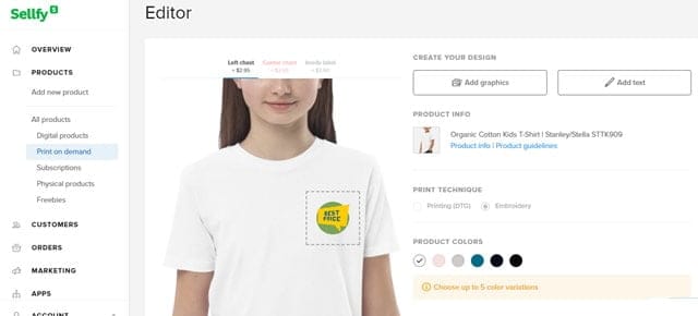 Sellfy Magliette personalizzate Sellfy Magliette personalizzate