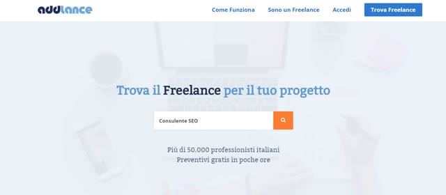 Trova il Freelance per il tuo progetto 