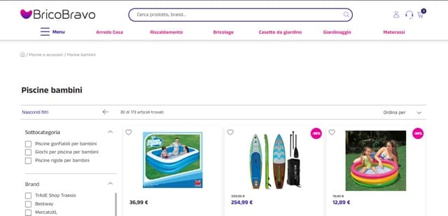 BricoBravo Piscine Gonfiabili BricoBravo Piscine Online