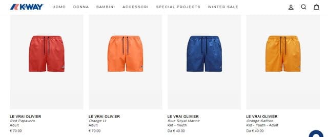 K-Way Costumi da Mare K-Way Costumi da Mare