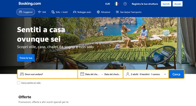 Hotel su booking