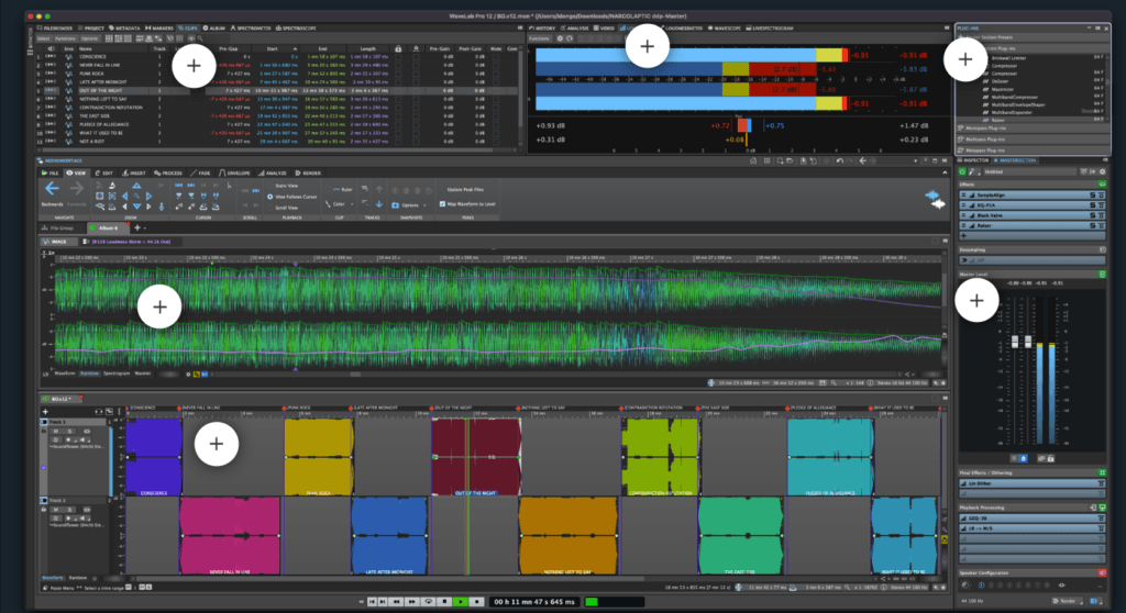 Steinberg WaveLab, editor audio per il mastering