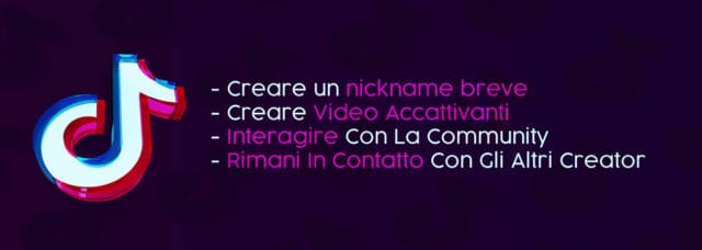 TikTok - Consigli per diventare Famosi TikTok punti importanti