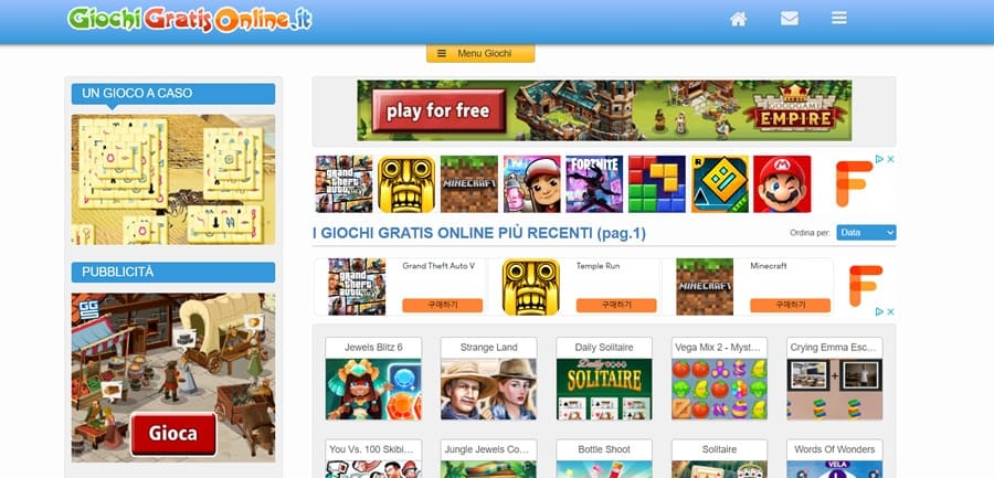 Giochi Gratis Online GiochiGratisOnline.it