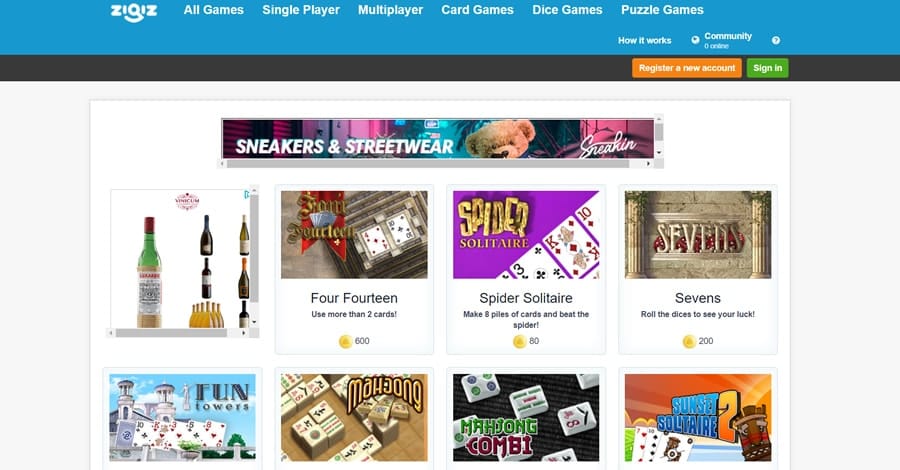 Zigiz - Sito di Giochi Online Gratis Zigiz giochi gratis