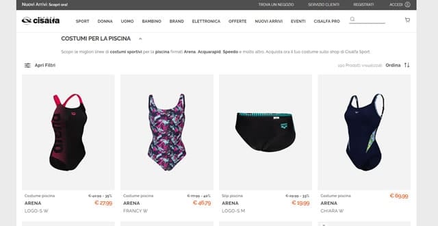 Cisalfa Costumi nuoto Cisalfa Costumi Nuoto