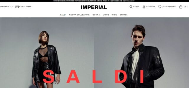 Imperial Sito Ufficiale Imperial abbigliamento Uomo e Donna