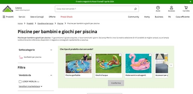 Leroy Merlin - Piscine Gonfiabili per Bambini Piscine Gonfiabili per Bambini Leroy Merlin