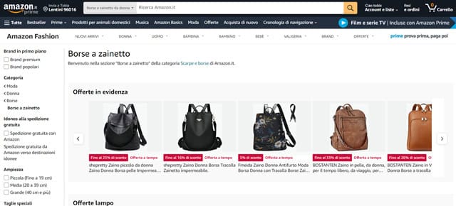 Amazon Borse Zaino Amazon Borse Zaino