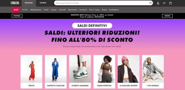 Asos abbigliamento Uomo Asos Home page abbigliamento uomo e donna