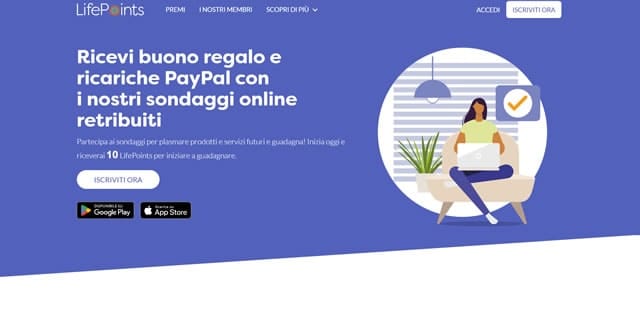 LifePoint - Sondaggi Retribuiti LifePoint - Sondaggi Retribuiti