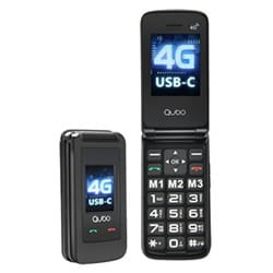 Qubo GSM Telefono Cellulare per Anziani 4G Qubo GSM Telefono Cellulare per Anziani 4G