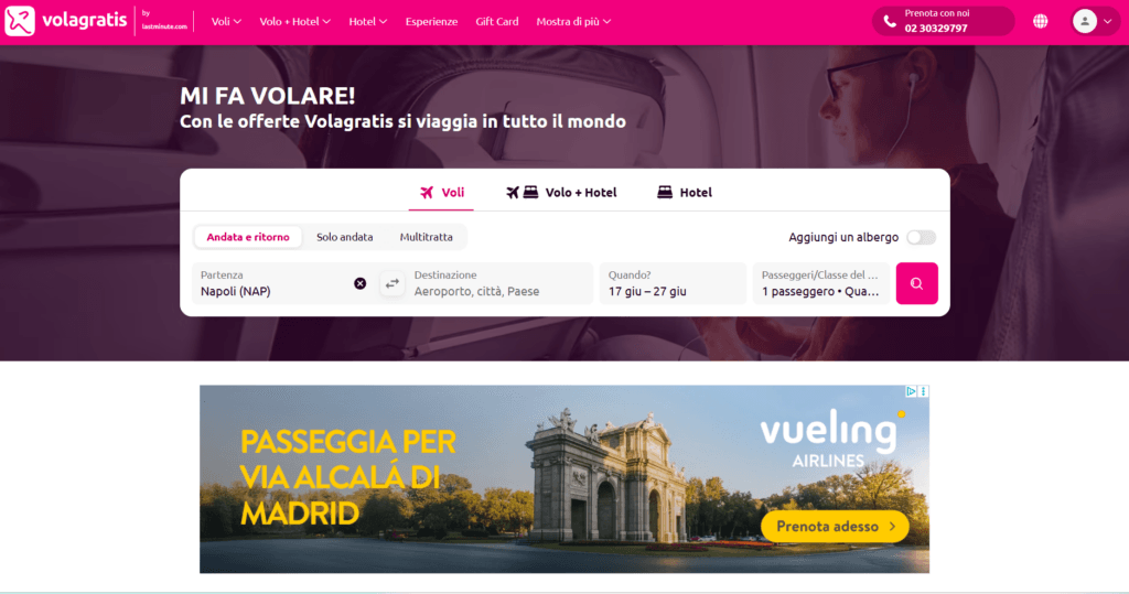 volagratis voli lowcost