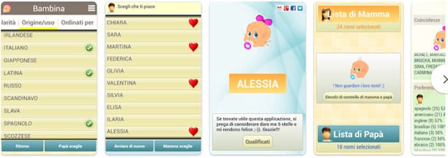 Il nome del mio bambino Nomi di bambini