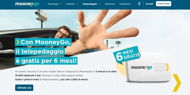 MoneyGo Servizio di Telepedaggio MoneyGo