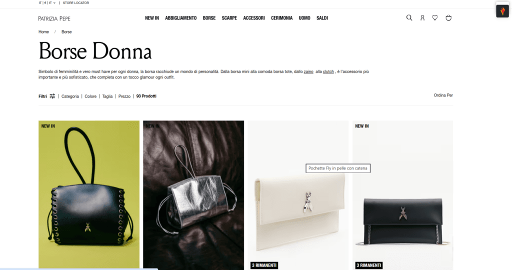 Patrizia Peppe Borse firmate