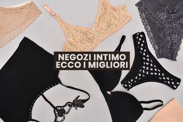negozi intimo