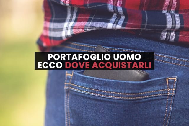 portafogli uomo