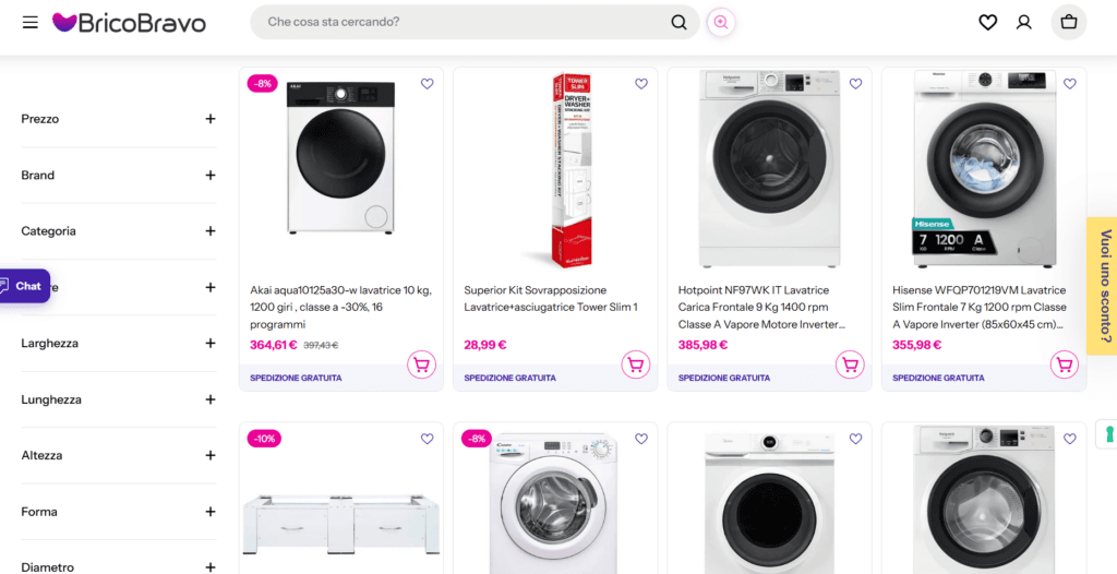 Yeppon lavatrice in offerte a rate
