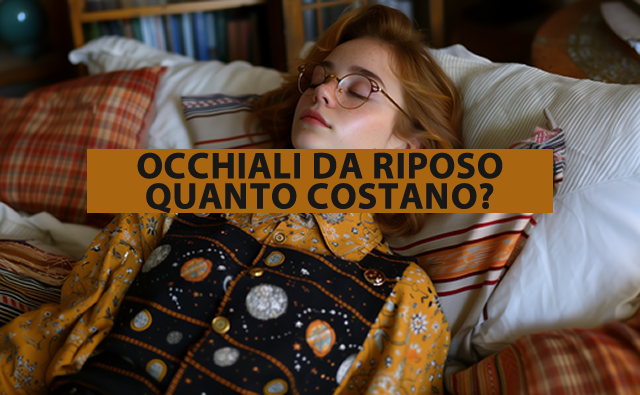 occhiali da riposo