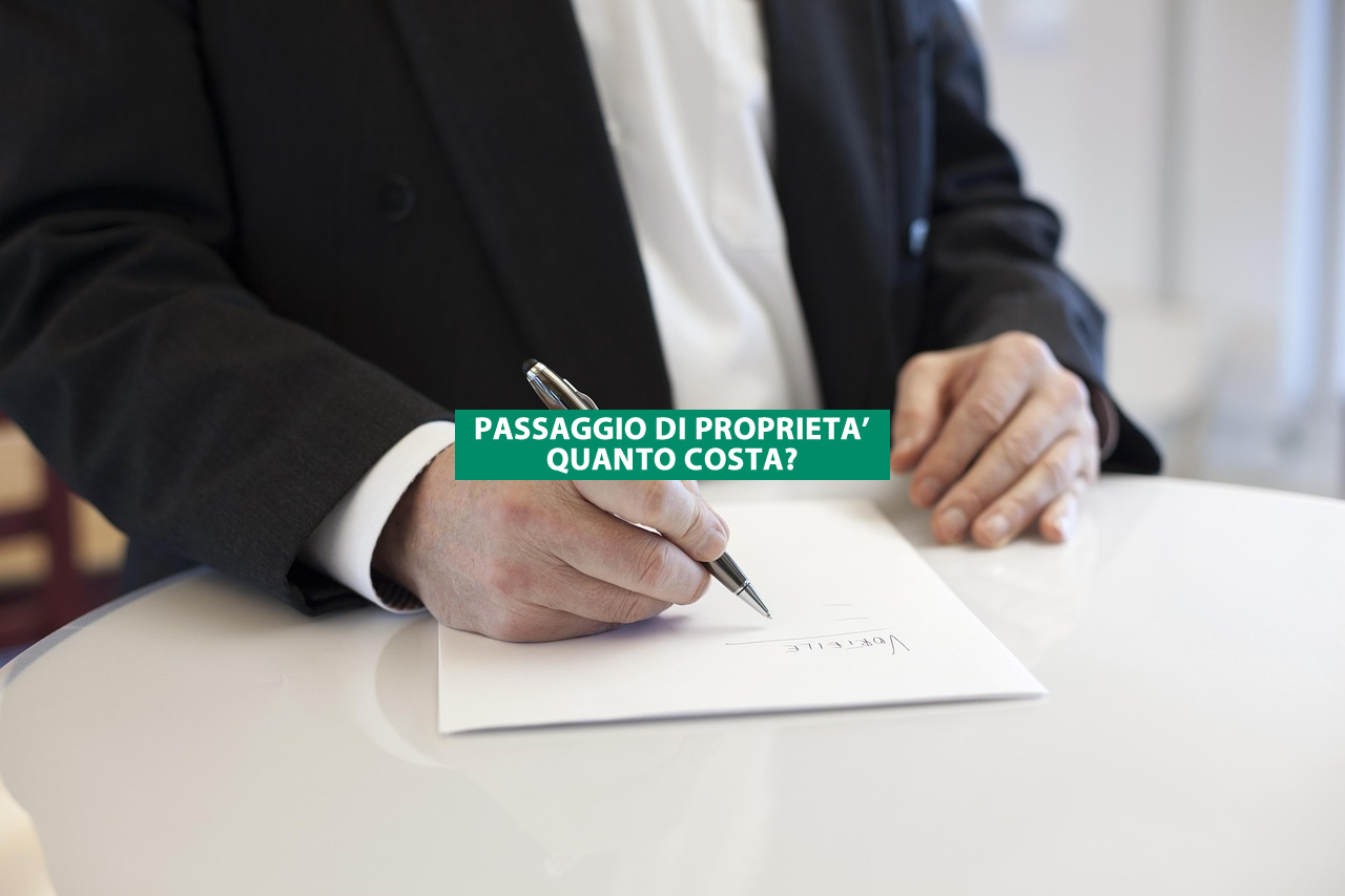 passaggio di proprieta